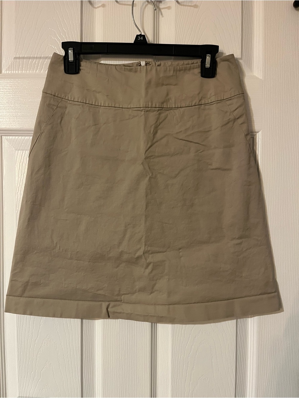 Banana Republic Khaki A-Line Skirt